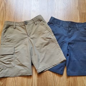 2 Under Armour Boys Golf shorts